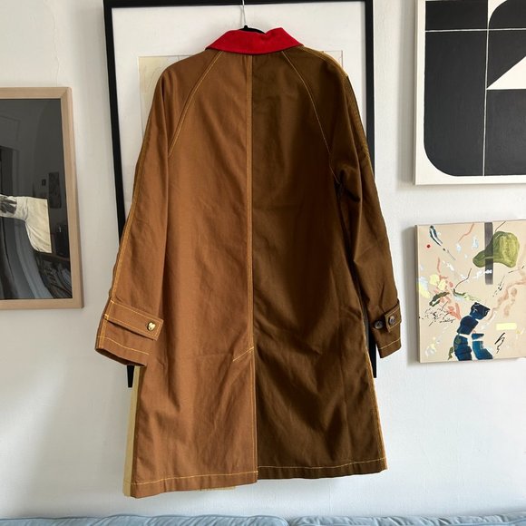 Marni x Carhartt WIP colour-block single-breasted coat - Picture 4 of 12